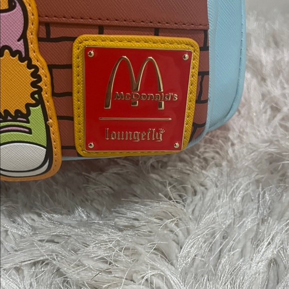 Loungefly McDonald's Characters Backpack - Blue, Yellow, Red - Picture 8 of 9